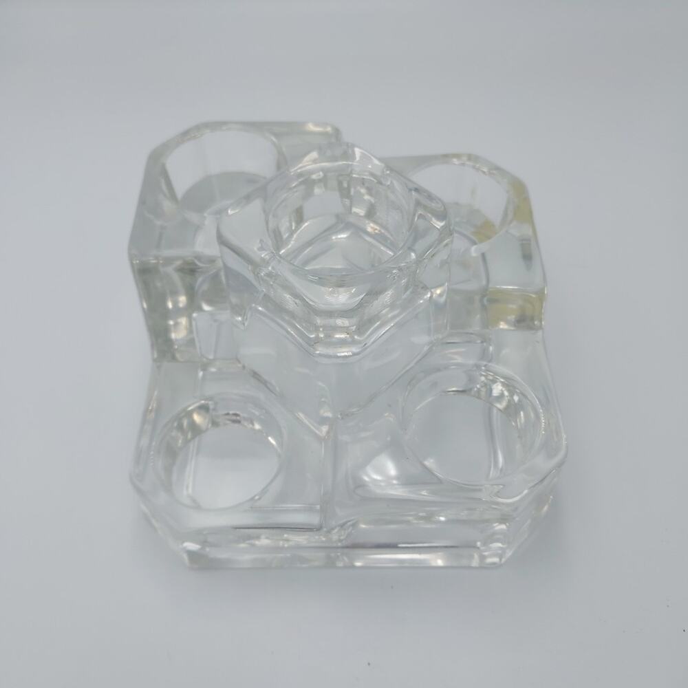 Partylite Five Tier Crystal Castle Candle Holder‎ Vintage Germany